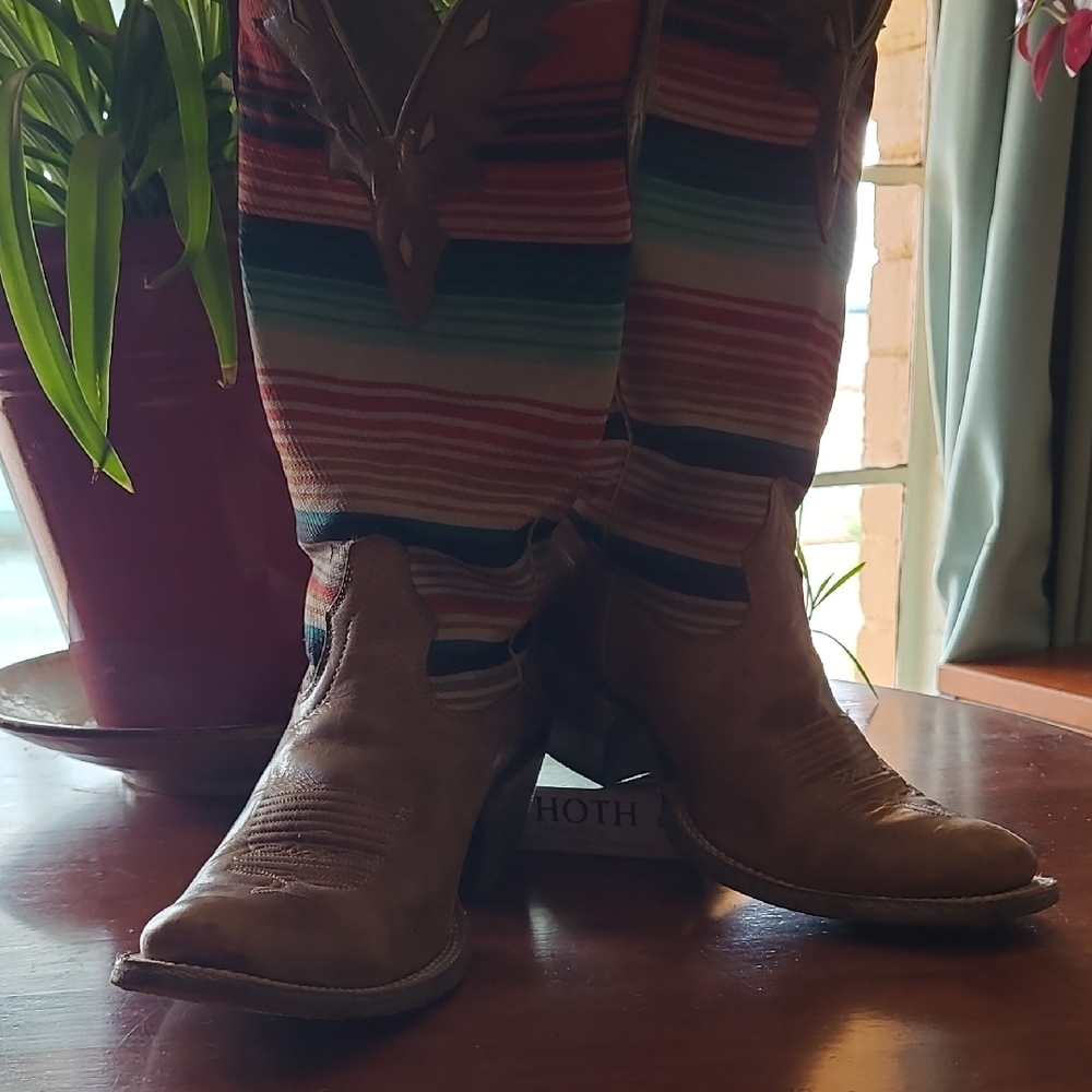 Ariat Tan Western Boots